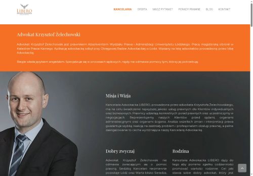 KANCELARIA ADWOKACKA LIBERO ADWOKAT KRZYSZTOF ŻELECHOWSKI